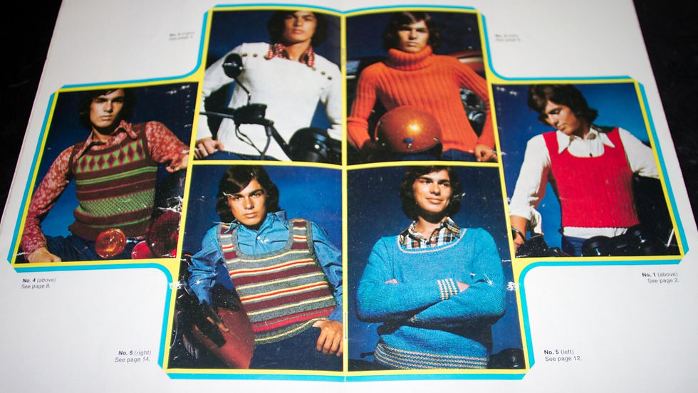 縮圖：Vintage Patons Knitting Book - No. 368 Knits for the Now Generation