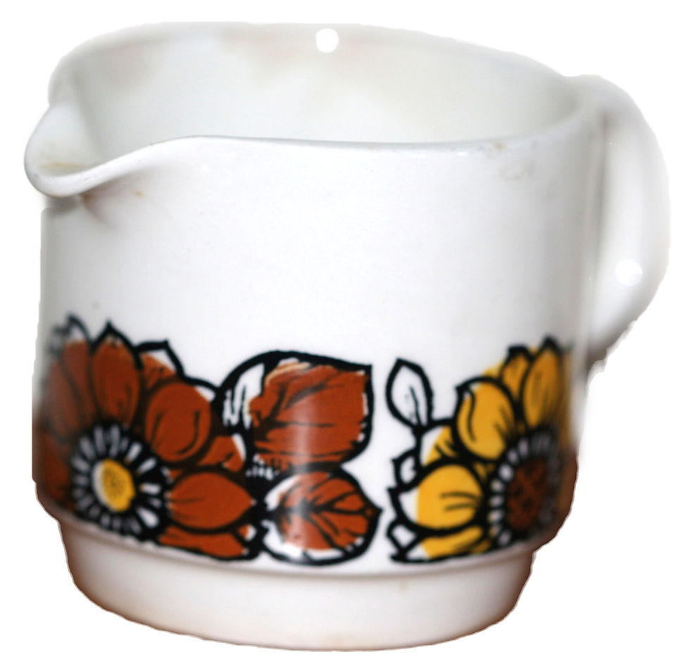 Miniature : Preloved Biltons Jug , Biltons Creamer , Made in England