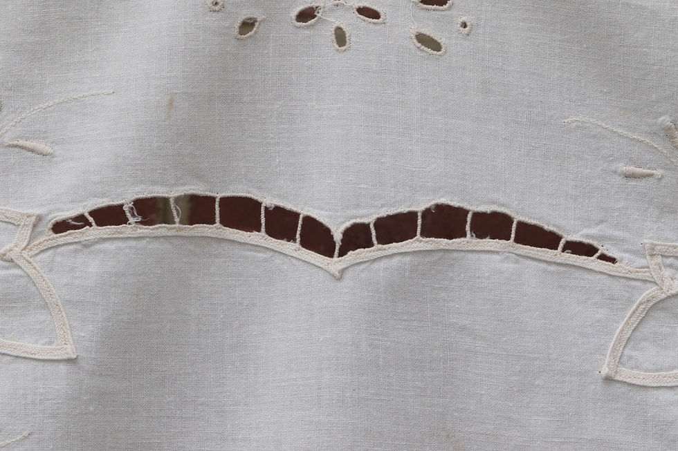 Миниатюра: Hardanger Tablecloth, Hardanger Embroidered, Hardangersøm Tablecloth