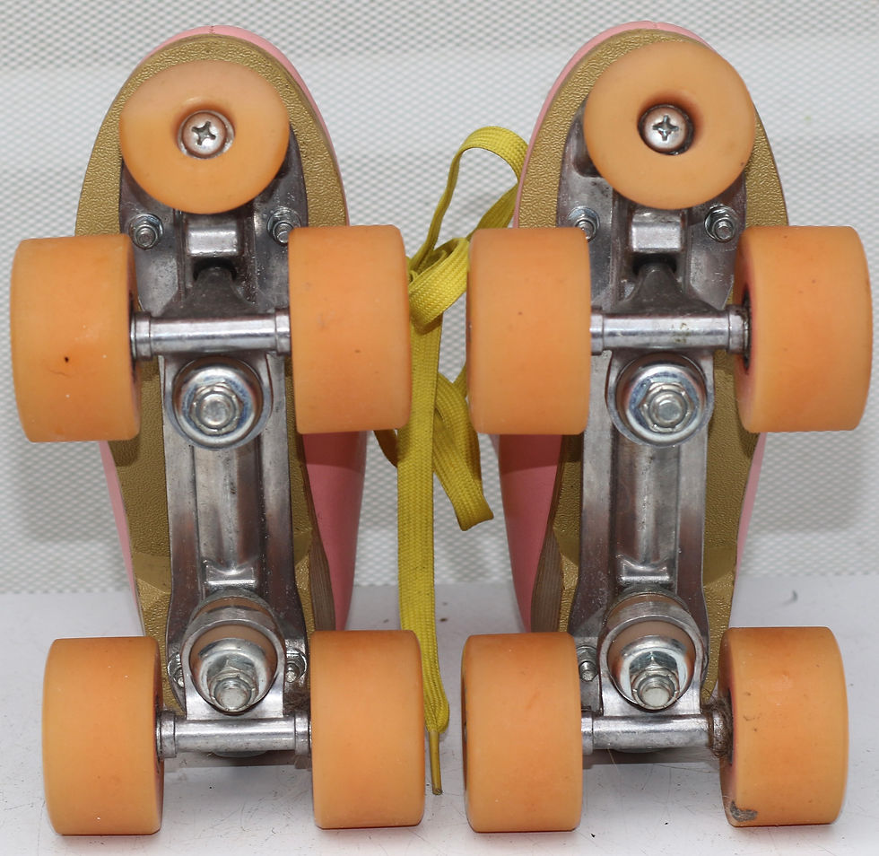 Miniatura: Preloved Pair of Impala rollerskates, Pink Roller Skates