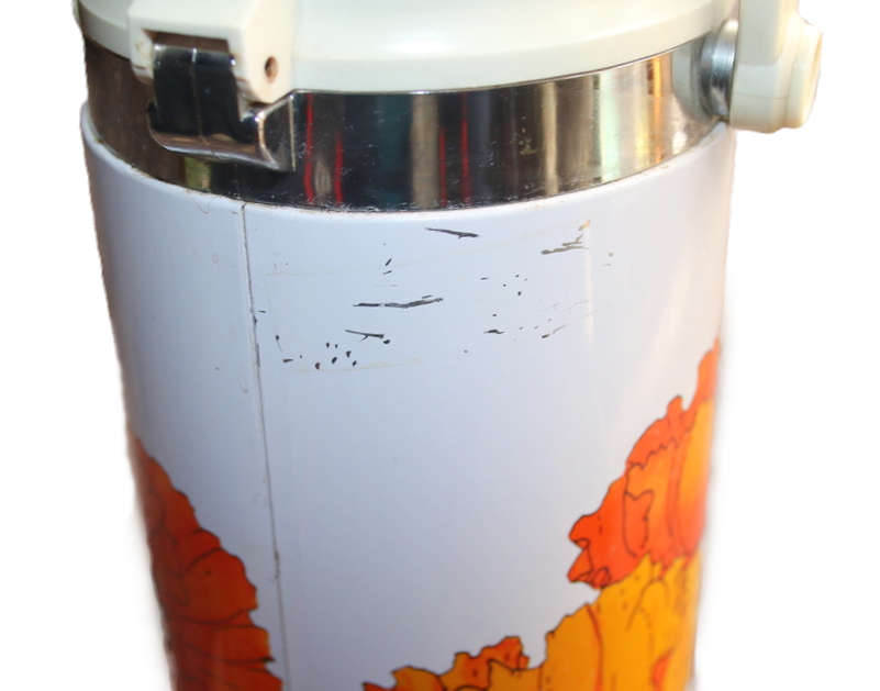 Миниатюра: Preloved  Vintage Enamelware Metal AirPot, Auto Dispenser, Retro Drink Dispenser