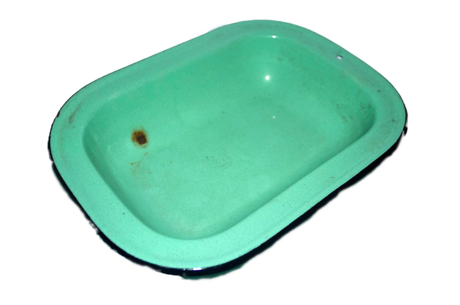 Preloved Enamelware Baking Dish, Enamel Baking Dish