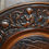 Миниатюра: Preloved Vintage Embossed Brass Wall Plate, Cottage Scene Display Plate