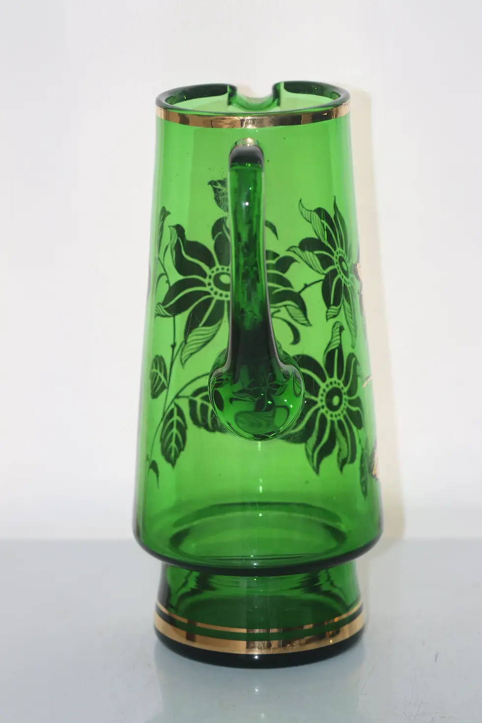 Miniaturbild: Preloved Glass Water jug and two glasses