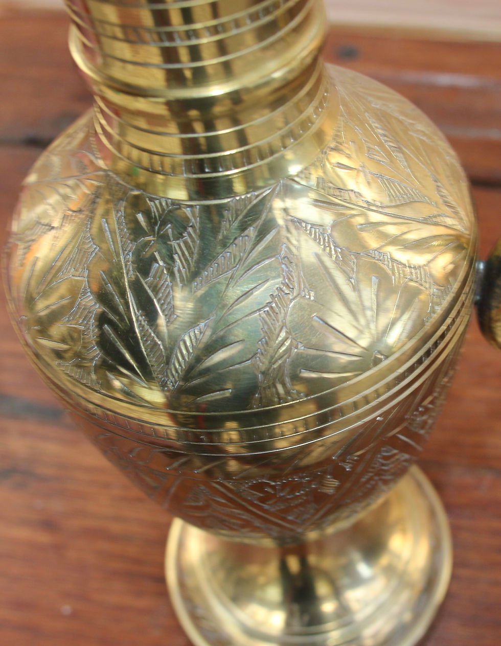 Миниатюра: Preloved Vintage Brass Jug, Vintage Brass Vase
