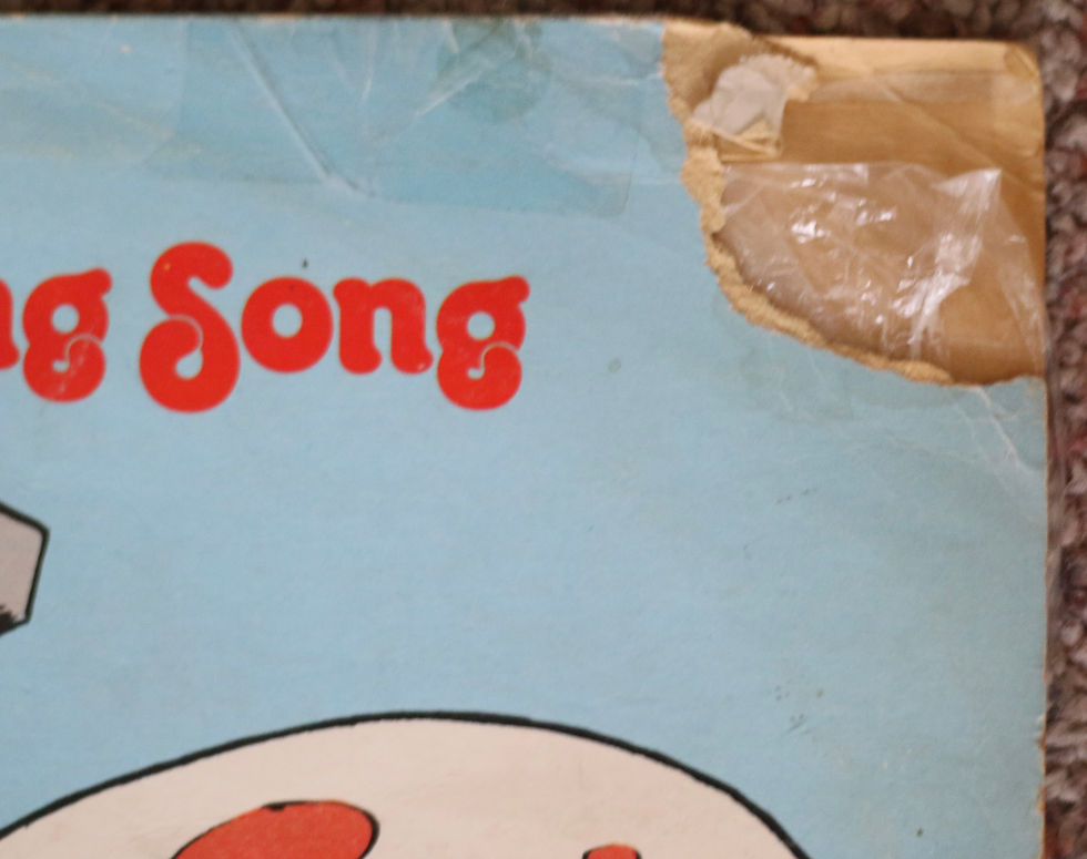 Thumbnail: Preloved Vintage EMI Smurfing Sing Song Record, Smurf Vinyl
