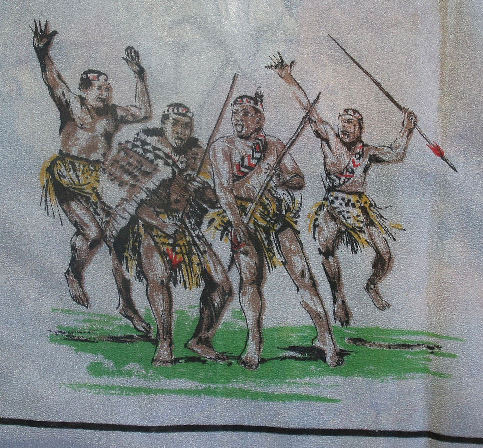 Miniatura: Preloved New Zealand Souvenir Scarf