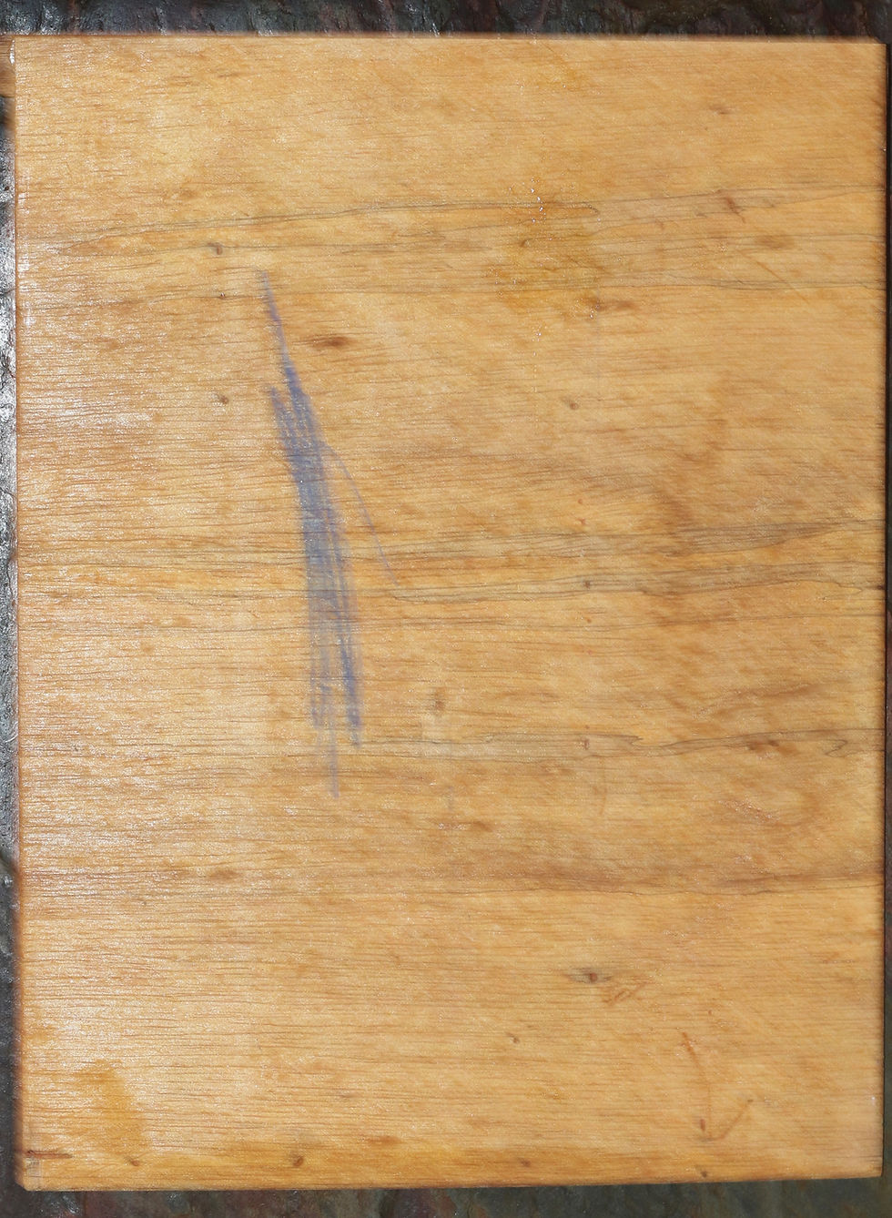 Thumbnail: Preloved Vintage Wooden Pencil Box with Sliding Lid