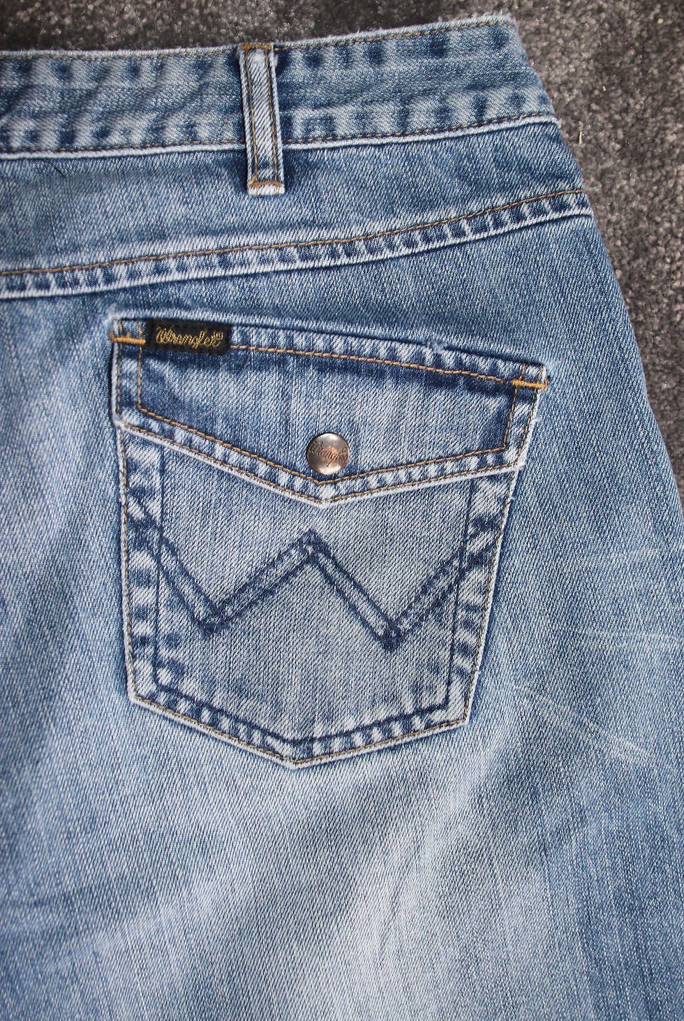 Miniatura: Preloved Wrangler Size 13 Shorts, Lo-Waisted relaxed Shorts