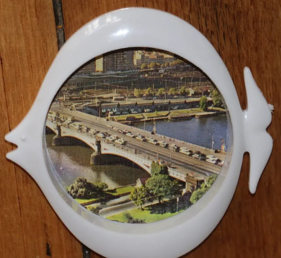Μικρογραφία: Preloved Souvenir Coaster Set - Souvenir of Melbourne, In Original Box
