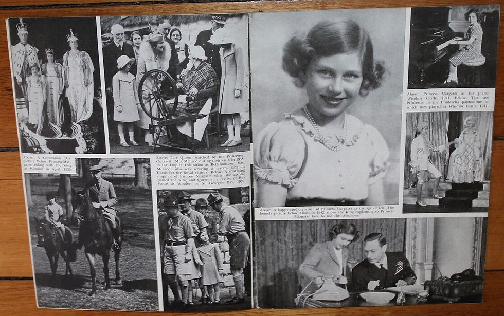 Miniaturbild: Preloved H.R.H Princess Margaret , Published by Murfett Pty Ltd, Melbourne