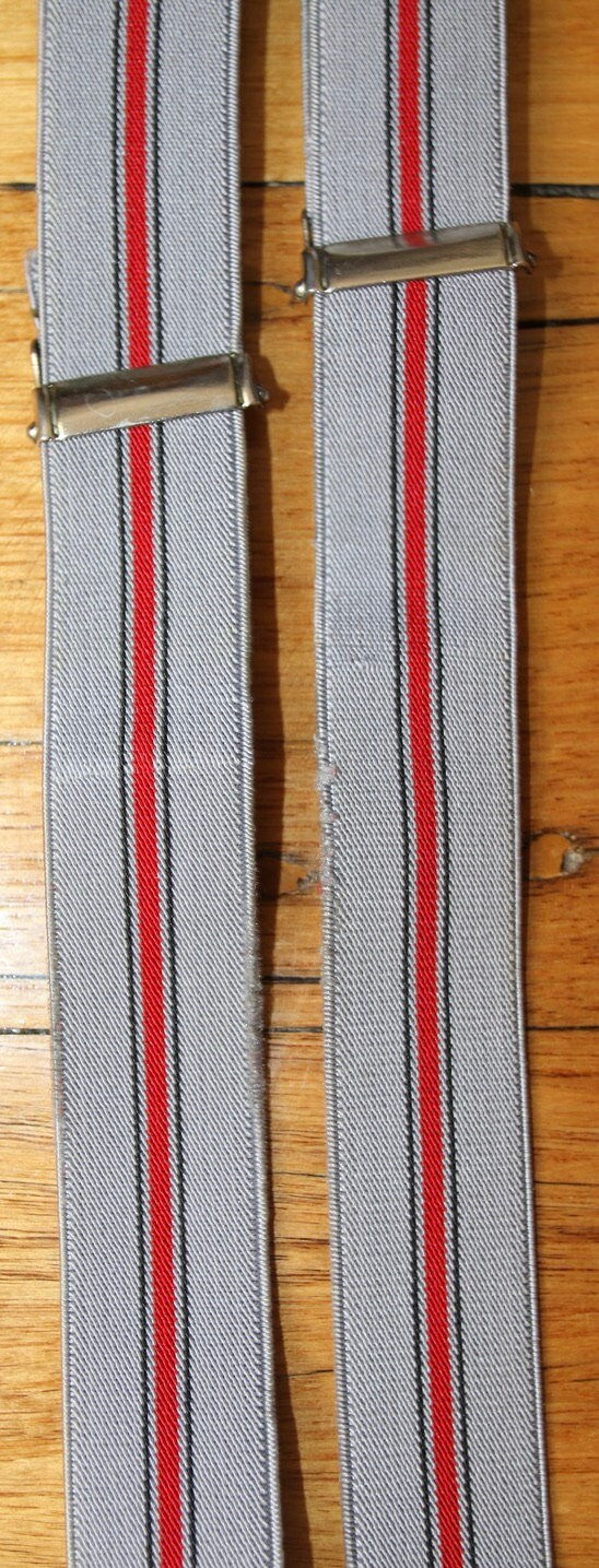 Μικρογραφία: Preloved Patterned Suspenders, Adjustable Braces
