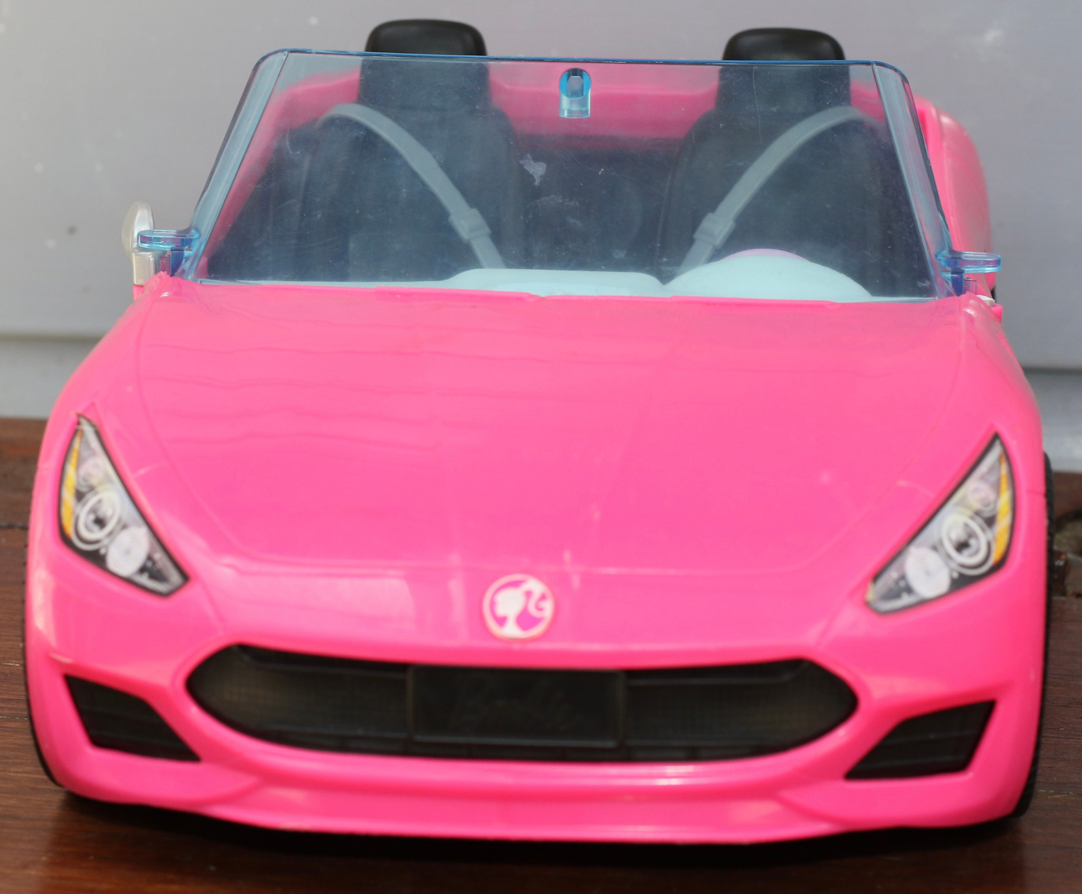 Preloved Mattel Barbie Convertible car.