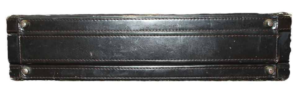 Miniatura: Preloved Vintage Retro Briefcase, Vintage vinyl case