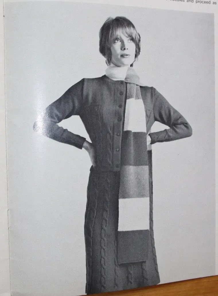 Miniatura: Villawool Book 237, Knitted Designs for Ladies. OOP patterns.