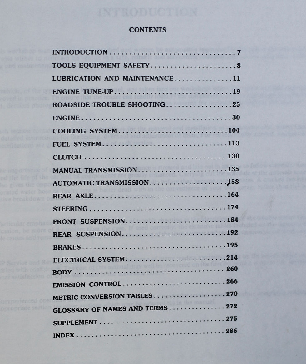 Miniaturbild: Gregory's No. 116A Service and Repair Manual for the 1978-1980 Mitsubishi Sigma