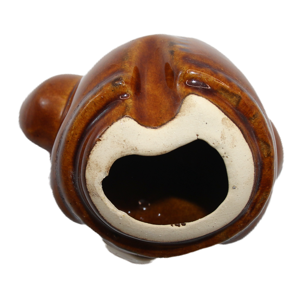 Miniaturbild: Preloved Vintage Ceramic Bear Honey Pot