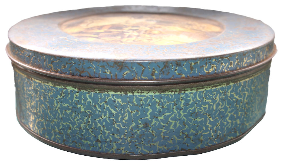 Miniatura: Preloved Tin, Vintage Sweetacres Tin