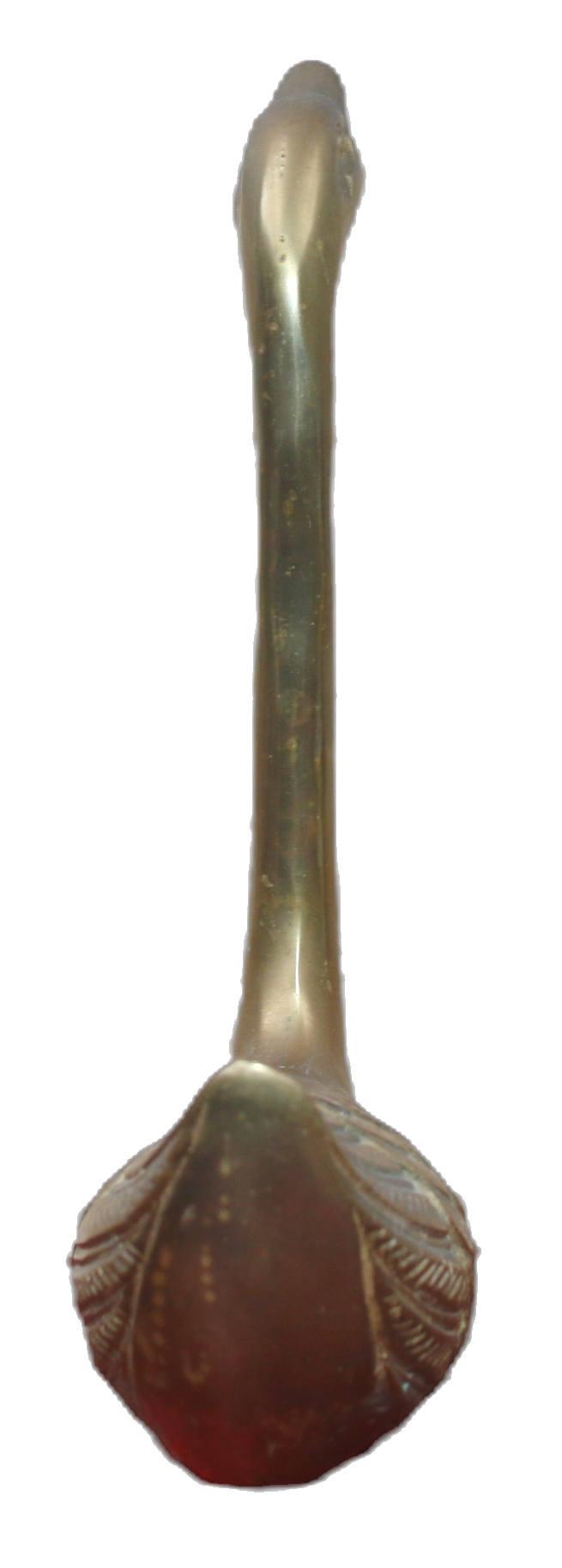 Miniatura: Preloved Brass Bird Statue, Brass Swan, Long-Neck Swan