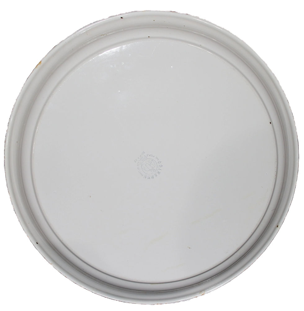 Миниатюра: Preloved Floral Enamelware Tray