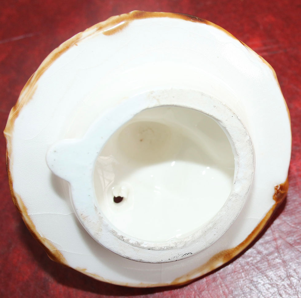 Miniatura: Preloved Vintage Vegetable-themed sugar bowl