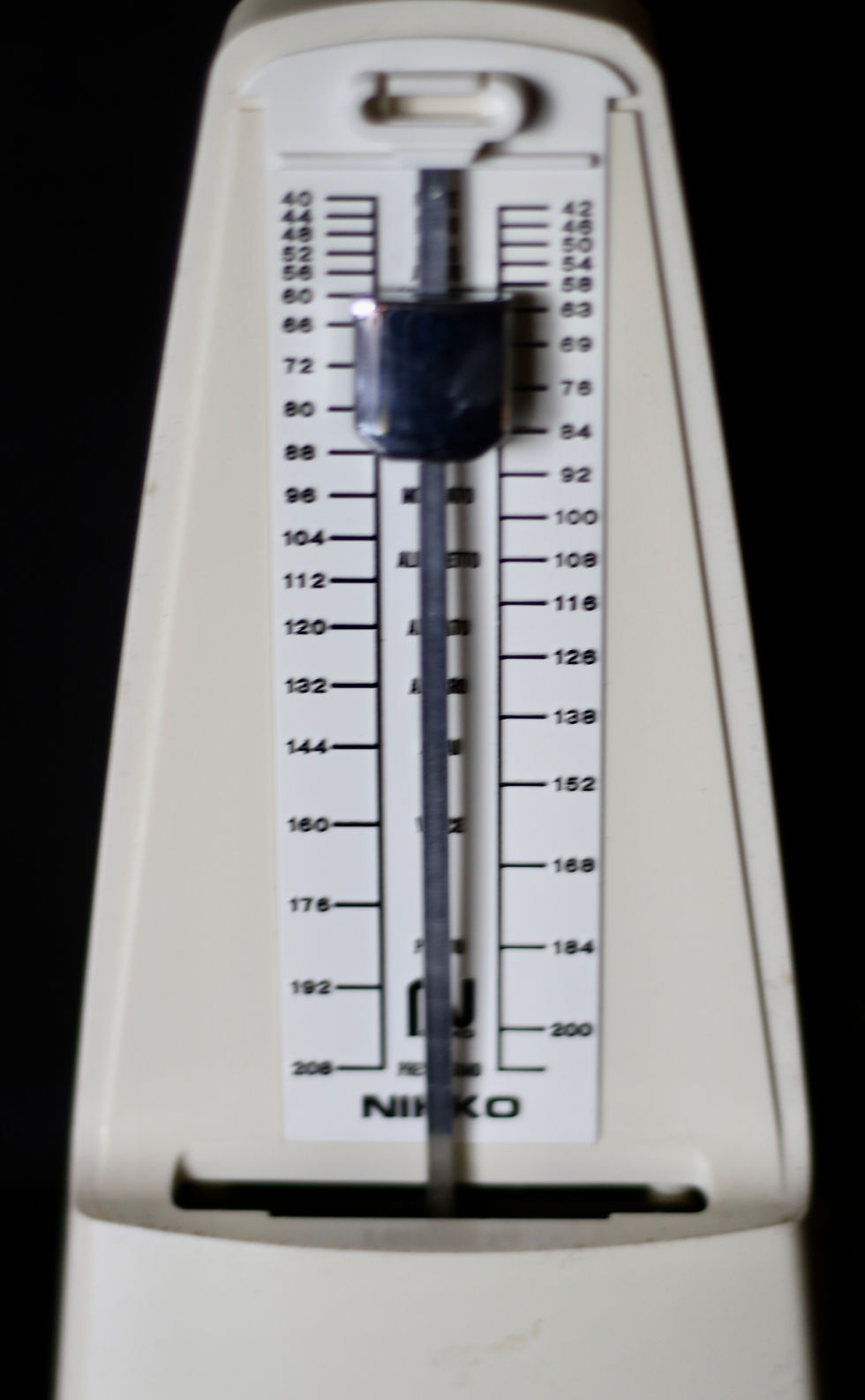Miniatura: Preloved Vintage Nikko Seiko Standard Ivory Metronome