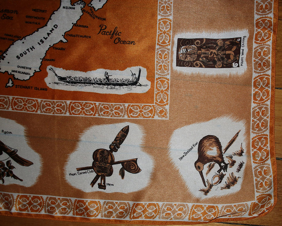 Preloved New Zealand Souvenir Scarf
