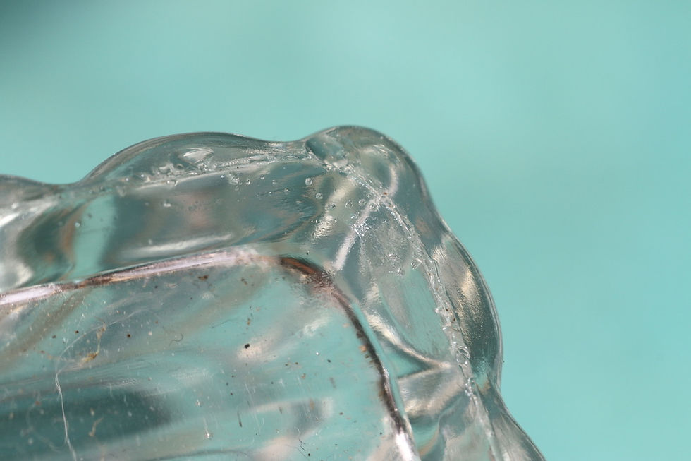 Miniaturbild: Preloved Vintage glass butter dish, Vintage butter box