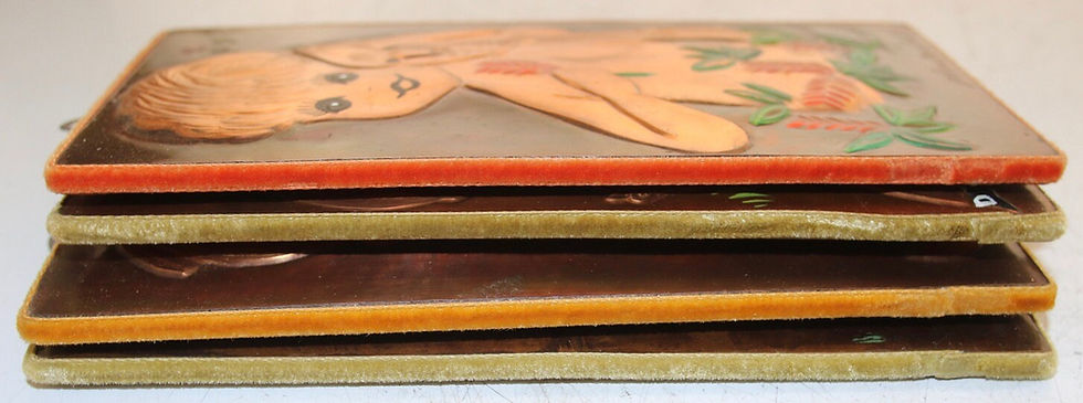 Miniaturbild: Preloved Vintage Copper Picture, Separate Sales