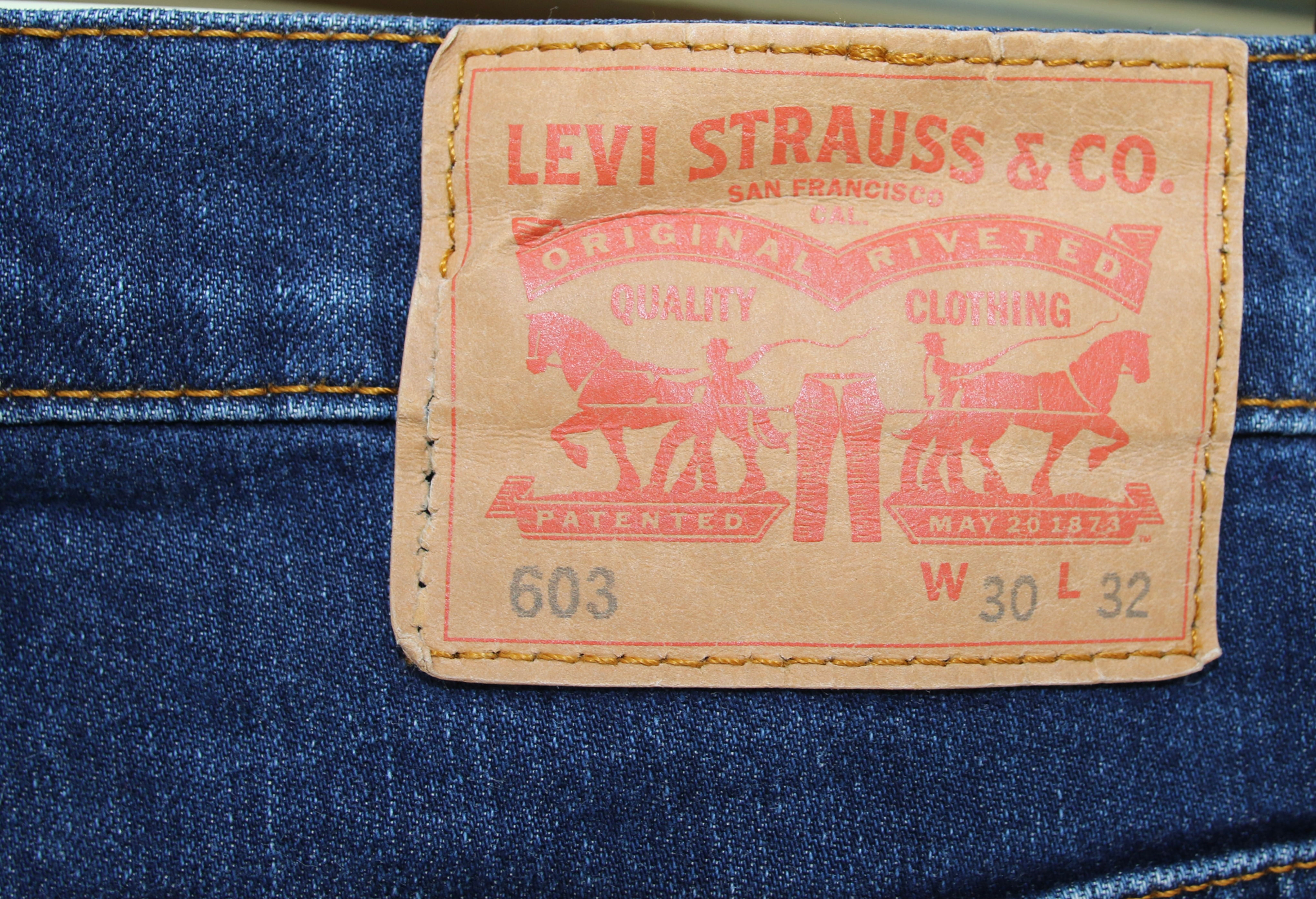 Preloved Levi Strauss 603 Jeans W30 L32, Levi's Jeans