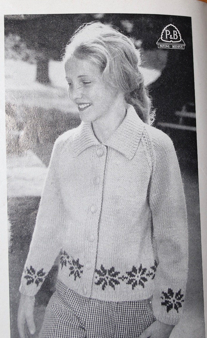 縮圖：Vintage Patons Knitting Book No. 669, Girls Wear, 6 to 16 years. OOP patterns
