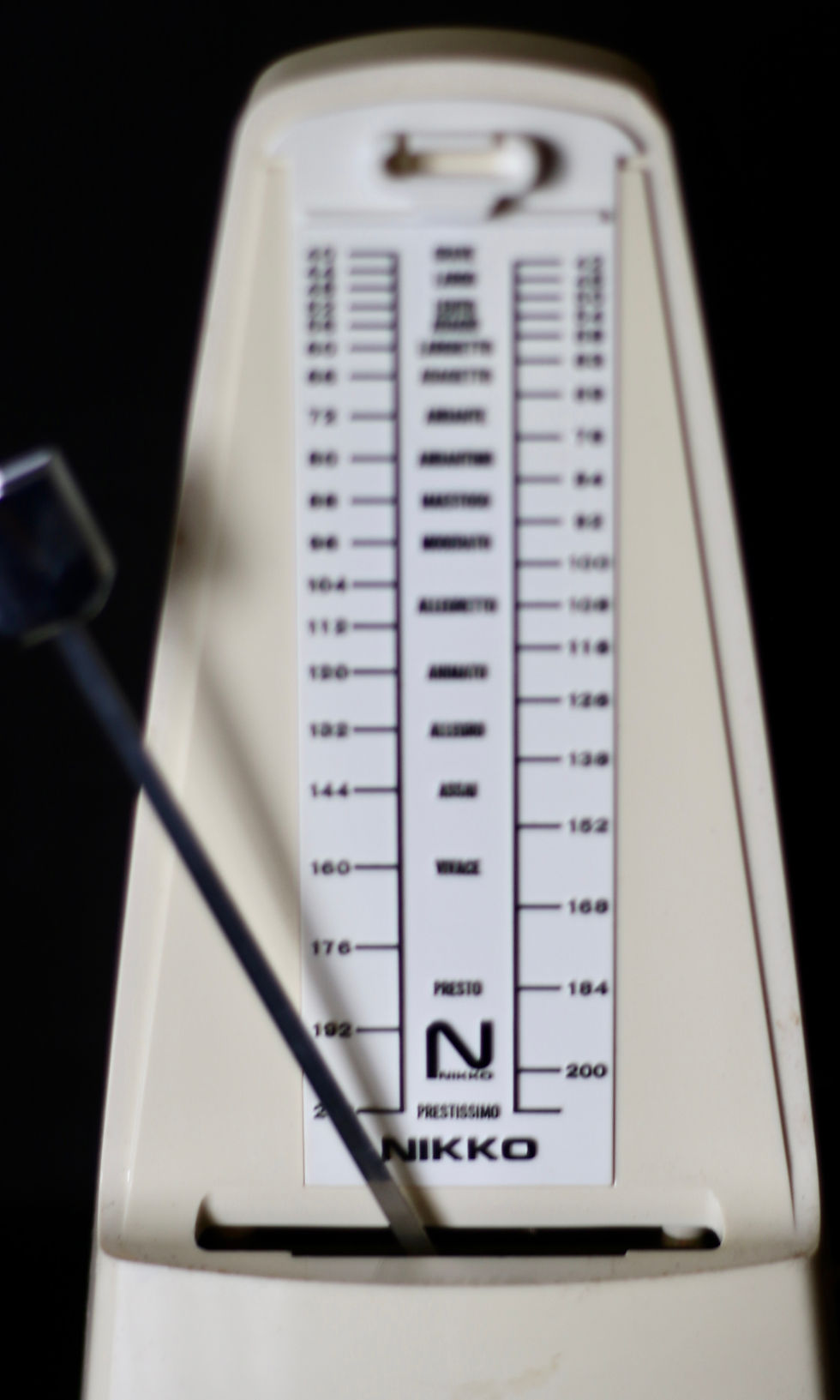 Miniatura: Preloved Vintage Nikko Seiko Standard Ivory Metronome