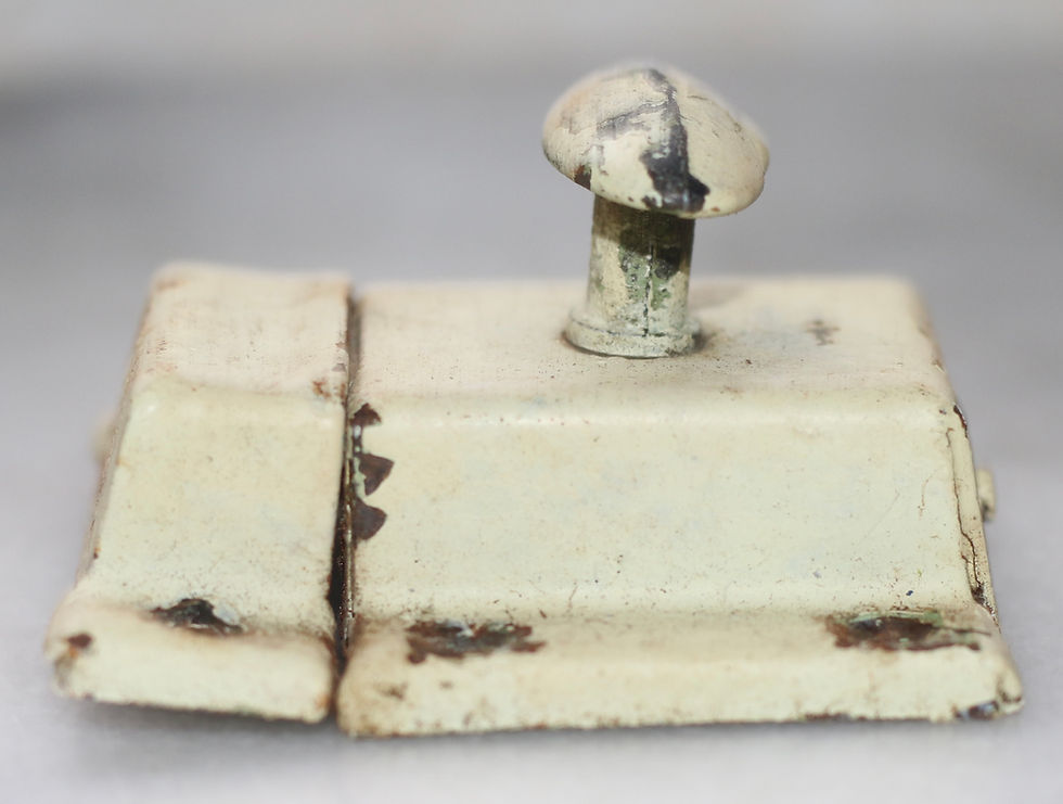 Thumbnail: Preloved Vintage Metal Latch, Vintage  Cupboard Hardware