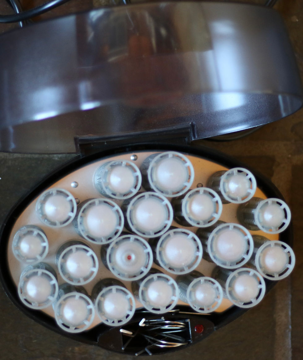 Миниатюра: Preloved Remington heated hair curlers set, Hair Rollers