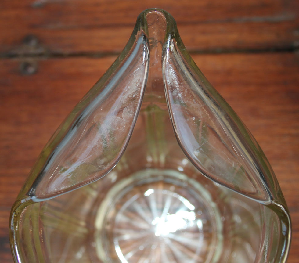 Miniature : Preloved Vintage Glass Beer Jug