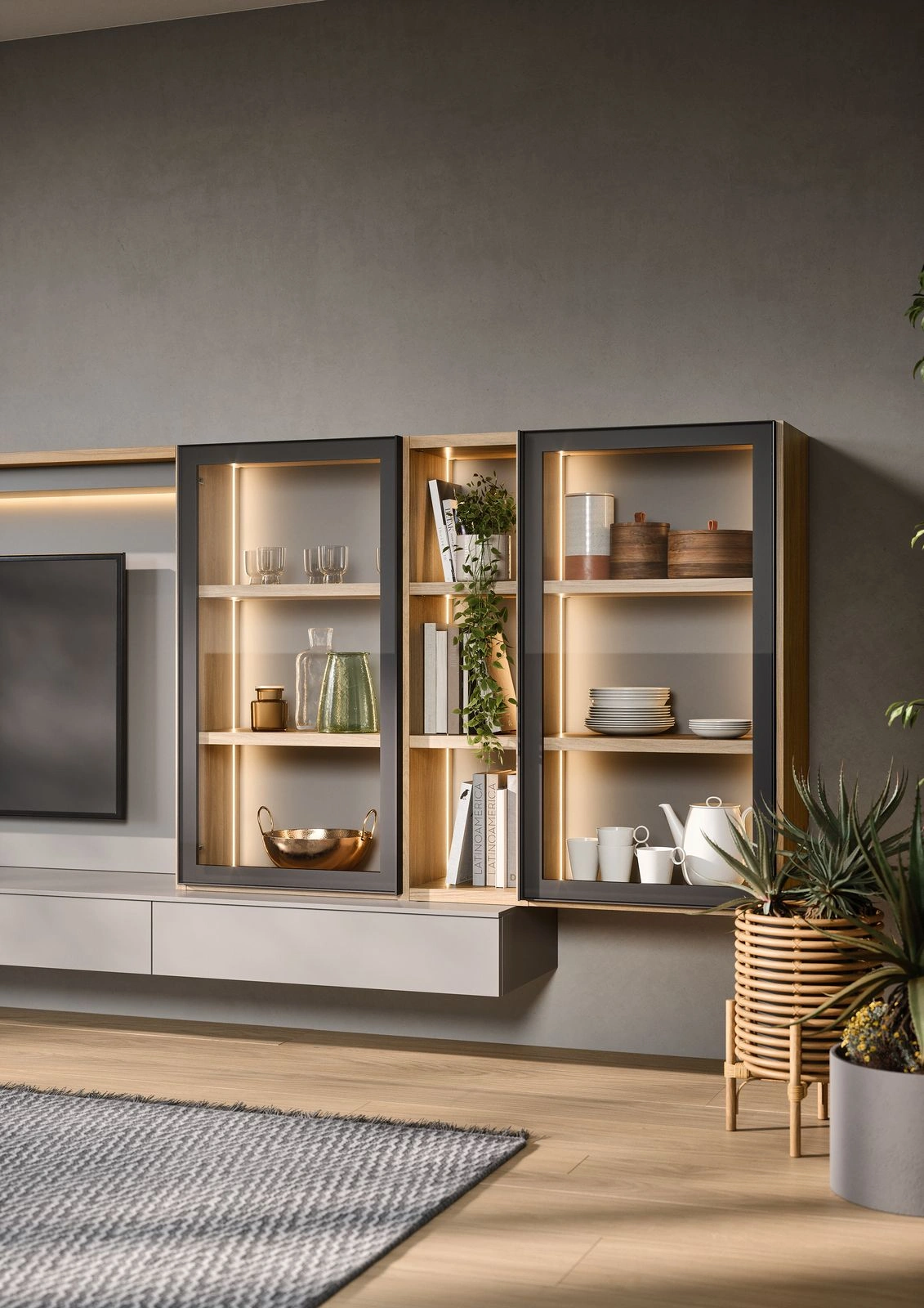 fitted living room furniture