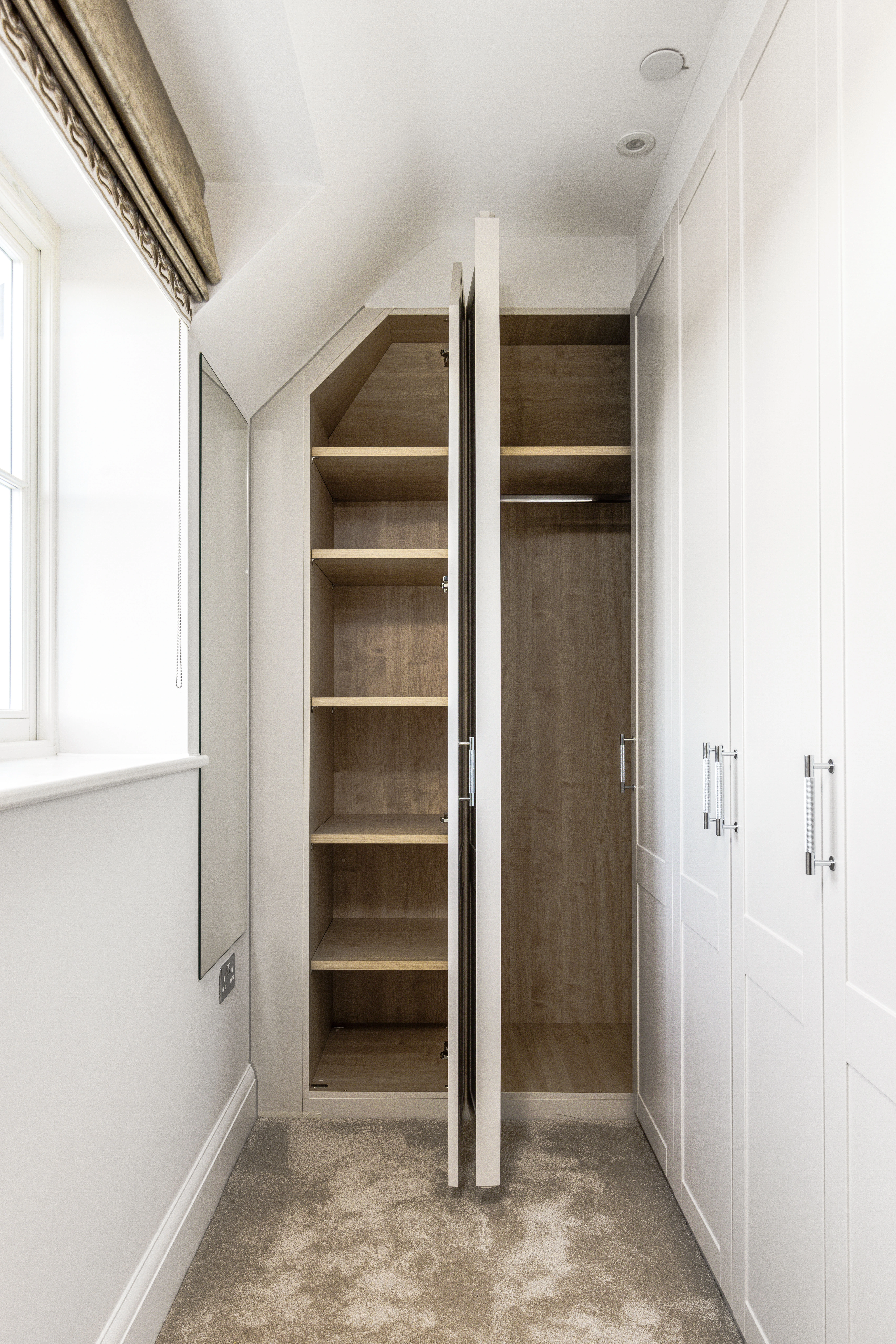fitted wardrobes for small spaces