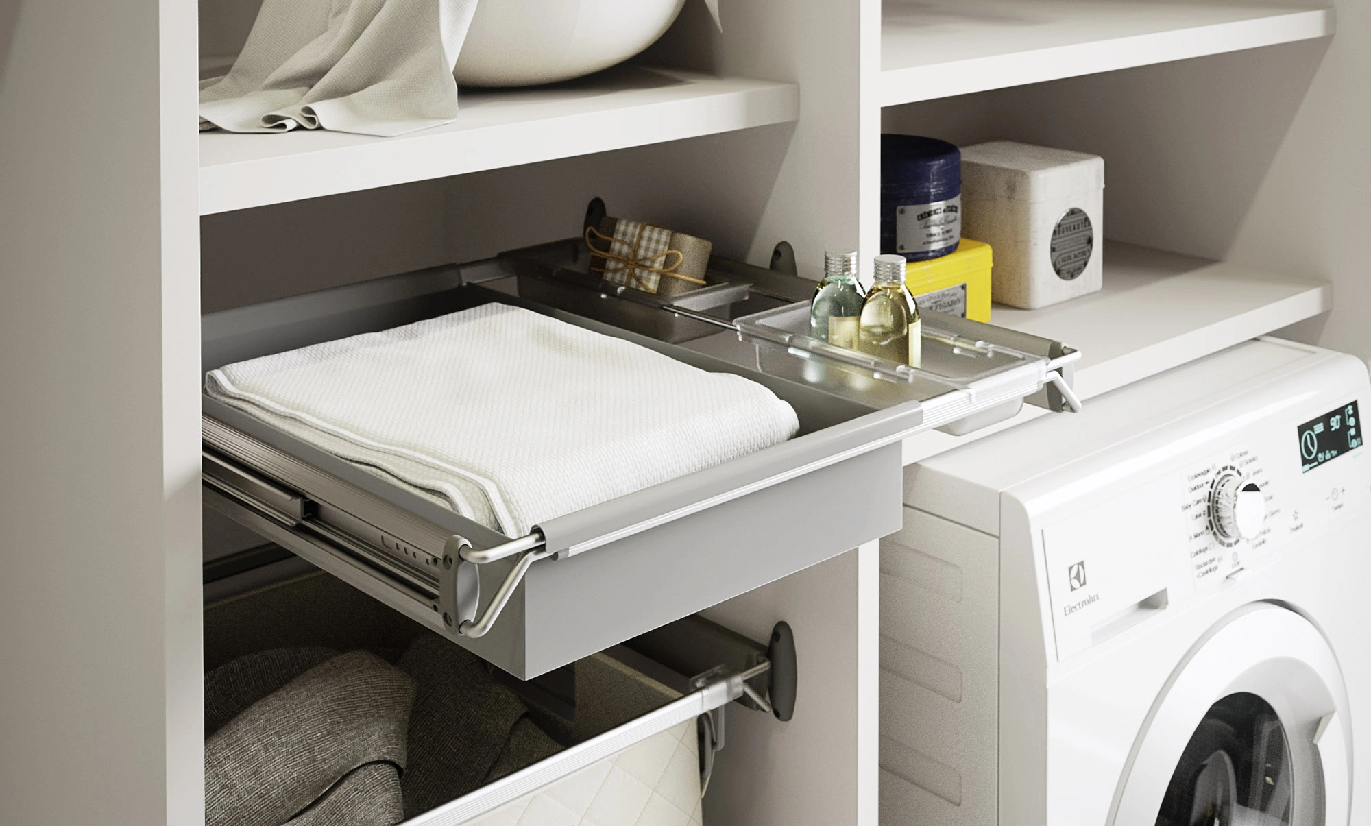 fitted utility room furniture