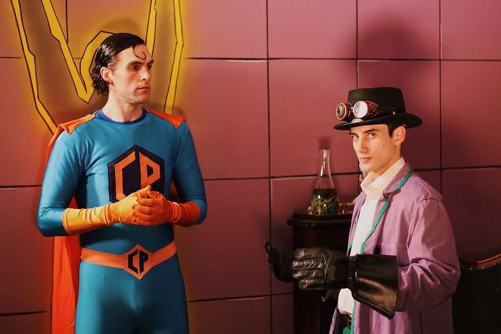 Captain Powerman and Evil Dr Itchums