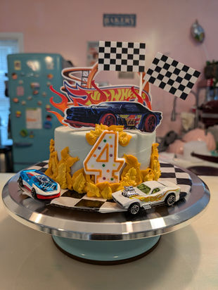 Hotwheels 4th Birthday