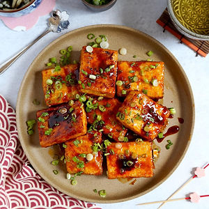 Korean crispy tofu