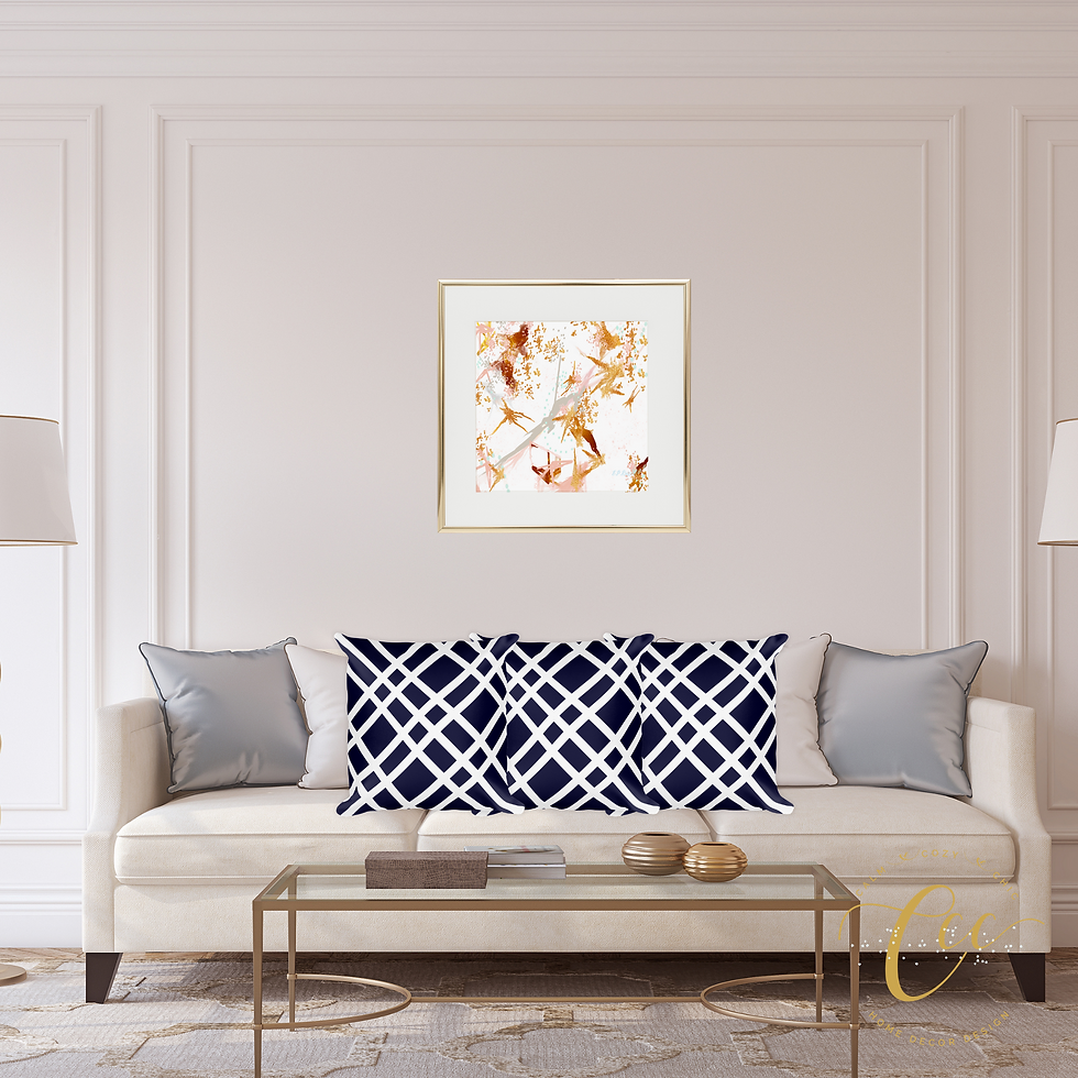 Thumbnail: BRONZE PINK ABSTRACT