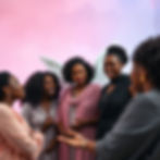 black women and angels teaching in a group of women helping each other.jpg