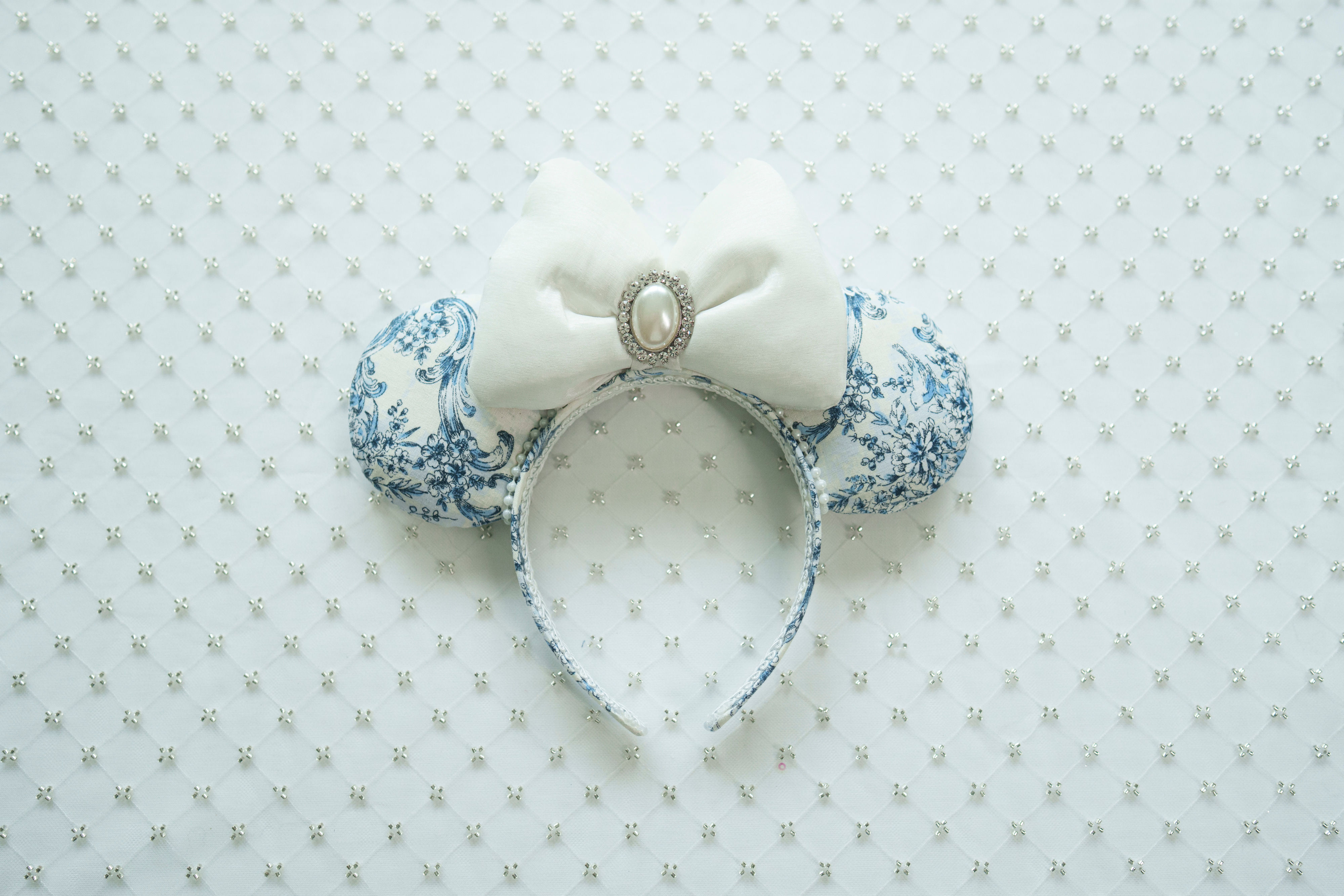 Royal Blue Minnie Ear Headband