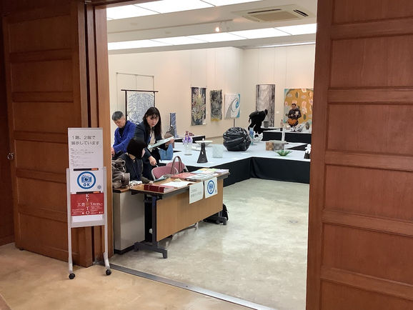 作家協会展始まりました