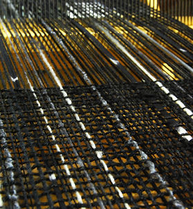 モノクロストライプマフラー