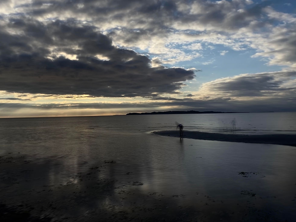 Sara Balsig Portfolio Time lapse Image of beach 