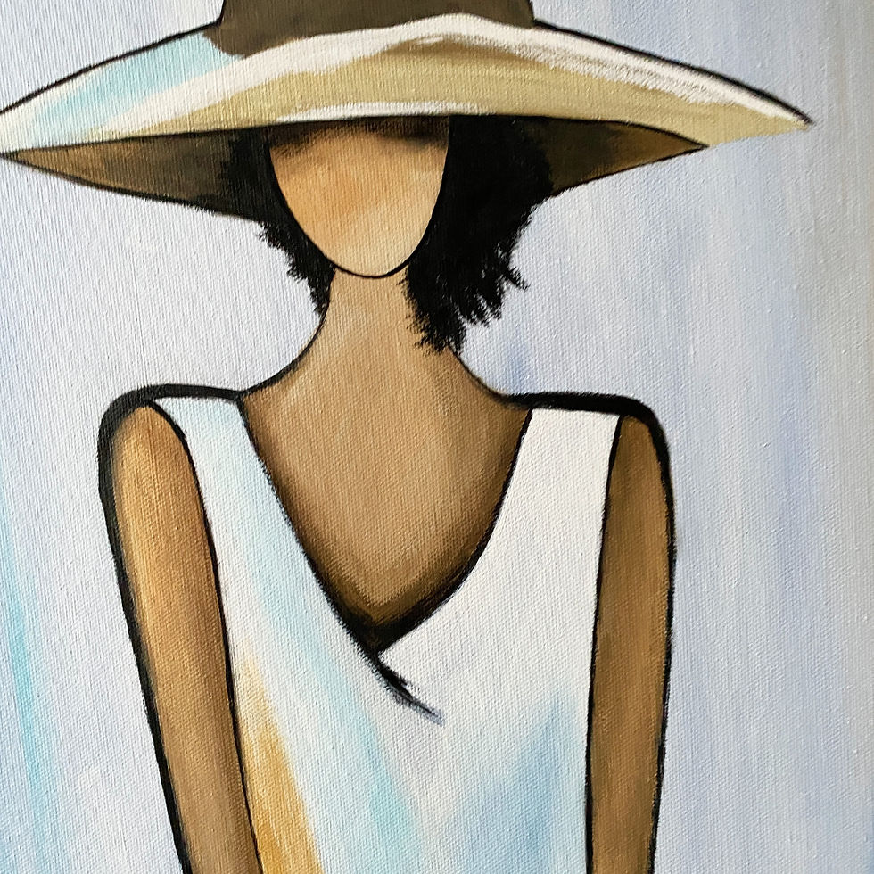 Miniaturbild: Dame im Garten