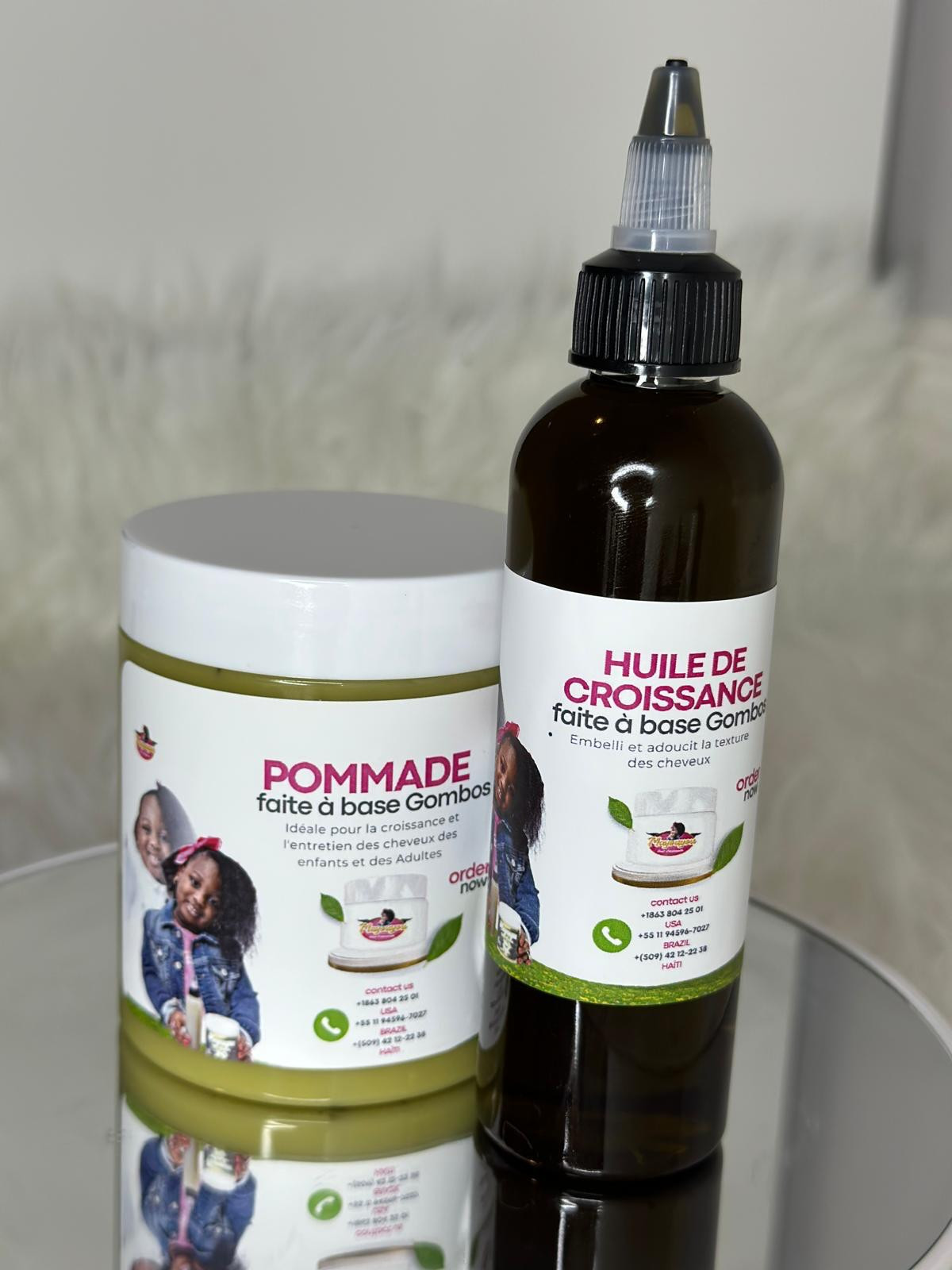 POMMADE & HUILE DE CROISSANCE