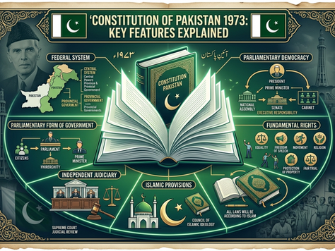 Constitution of Pakistan 1973: Key Features Explained